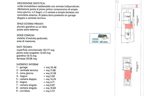 descrizione sintetica tricamer - APPARTAMENTO THIENE (VI)  